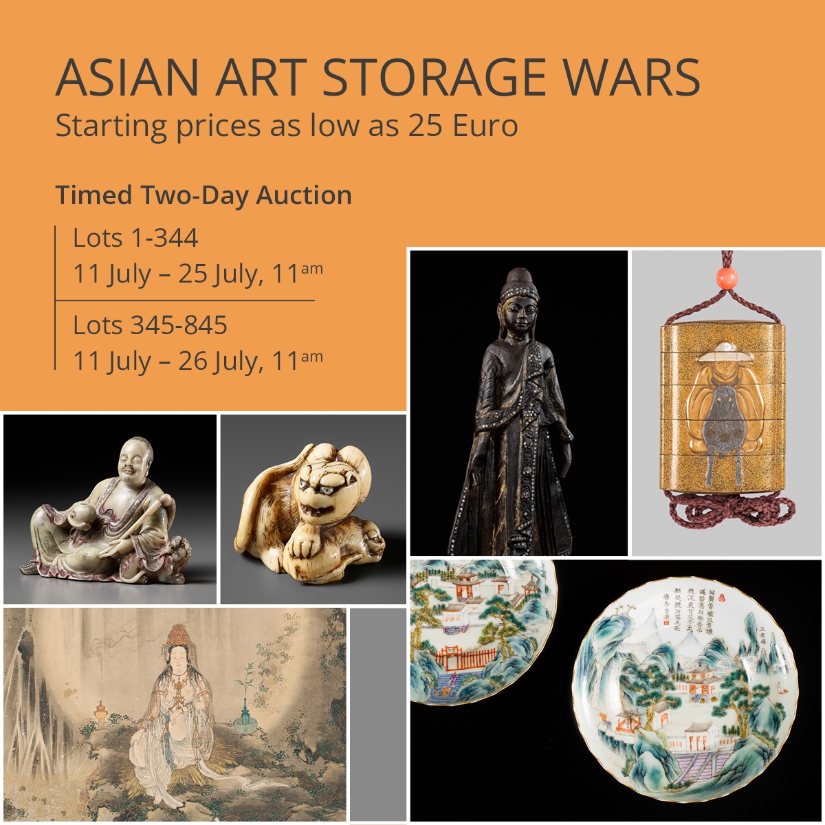 Timed Two-Day Auction: Asian Art Storage Wars