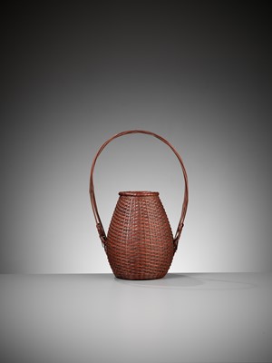 Lot 1069 - HONAN: A BAMBOO HANAKAGO (FLOWER BASKET)