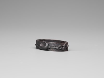 Lot 651 - TOSHINAGA: A FUCHI AND KASHIRA WITH KANZAN