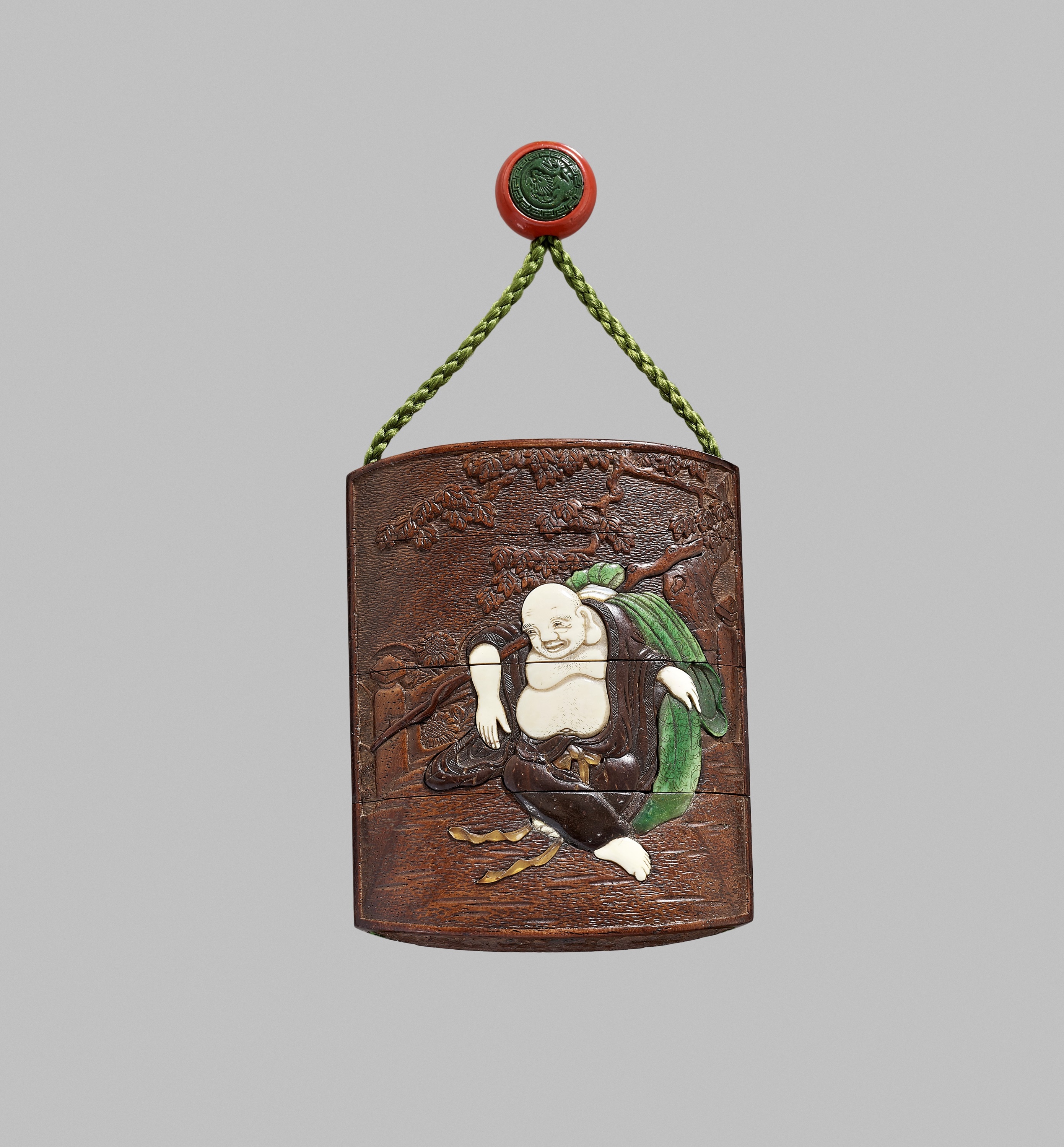 Lot 241 - YOSHIMASA: A VERY FINE SHIBAYAMA INLAID