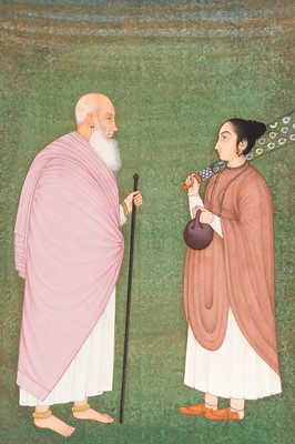 Lot 721 - A FINE INDIAN MINIATURE PAINTING
