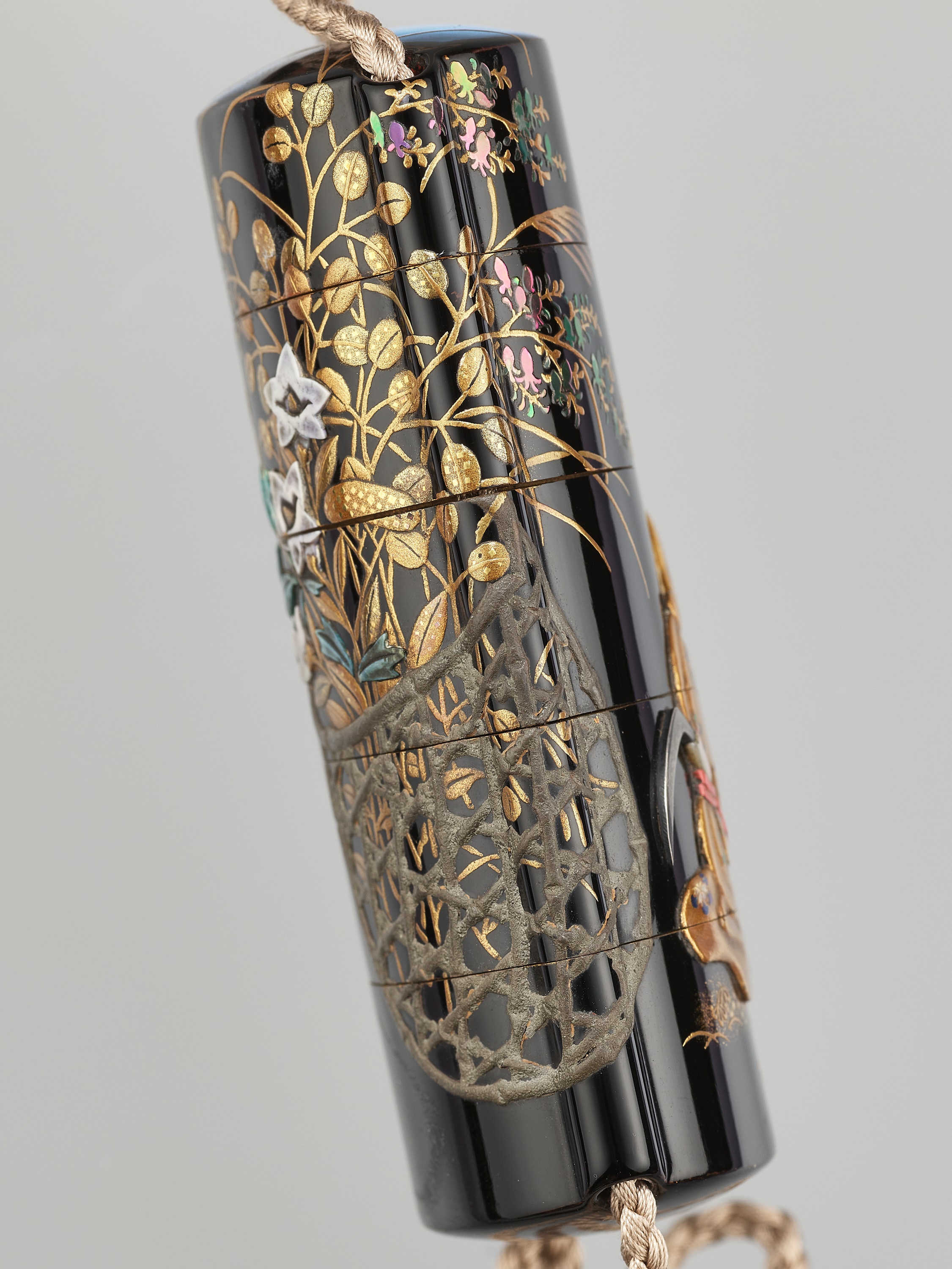 Lot 189 - SHIBATA REISAI: A SUPERB AND RARE FOUR-CASE