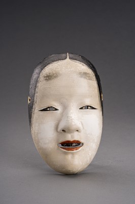Lot 1065 - A NOH MASK OF A YOUNG WOMAN, KO-OMOTE
