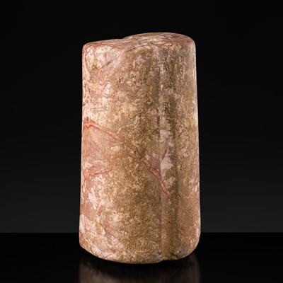 Lot 233 - A BACTRIAN STONE COLUMN IDOL, LATE 3RD TO EARLY 2ND MILLENNIUM BC