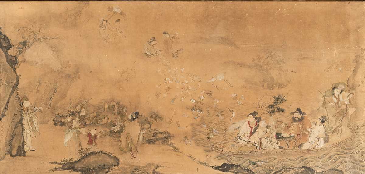 Lot 391 - ‘ARRIVAL’, QING DYNASTY