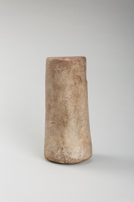 Lot 1268 - A BACTRIAN LIMESTONE COLUMN IDOL, LATE 3RD TO EARLY 2ND MILLENNIUM BC