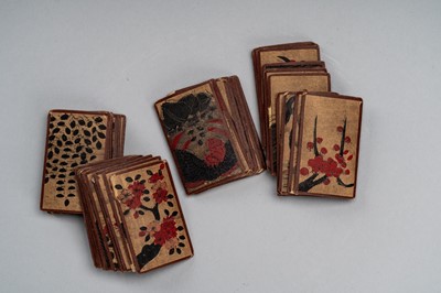 Lot 246 - A COMPLETE DECK OF HANAFUDA NINTENDO CARDS, TAISHO