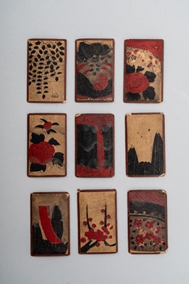 Lot 246 - A COMPLETE DECK OF HANAFUDA NINTENDO CARDS, TAISHO