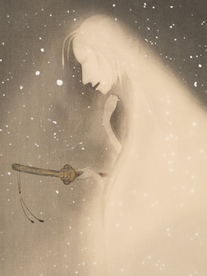 Lot 100 - UEMURA SHOEN (1875-1949), THE SNOW WOMAN