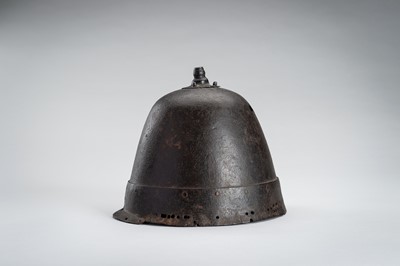 Lot 1308 - A ‘KOREAN’ IRON HELMET, MOMOYAMA