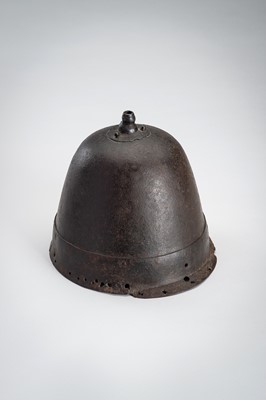 Lot 1308 - A ‘KOREAN’ IRON HELMET, MOMOYAMA