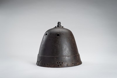 Lot 1308 - A ‘KOREAN’ IRON HELMET, MOMOYAMA