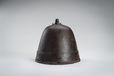 Lot 1308 - A ‘KOREAN’ IRON HELMET, MOMOYAMA