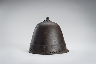 Lot 1308 - A ‘KOREAN’ IRON HELMET, MOMOYAMA