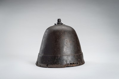 Lot 1308 - A ‘KOREAN’ IRON HELMET, MOMOYAMA