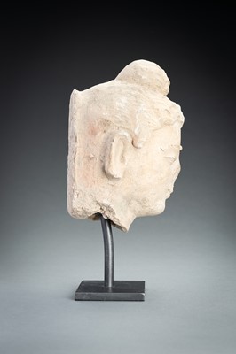 Lot 623 - A STUCCO HEAD OF BUDDHA, GHANDARA