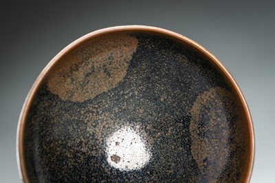 Lot 341 - A HENAN BLACK GLAZED RUSSET SPLASHED BOWL, SONG STYLE