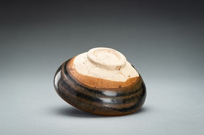 Lot 341 - A HENAN BLACK GLAZED RUSSET SPLASHED BOWL, SONG STYLE