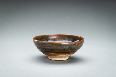 Lot 341 - A HENAN BLACK GLAZED RUSSET SPLASHED BOWL, SONG STYLE