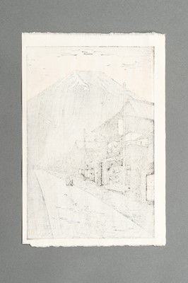 Lot 383 - SHIRO KASAMATSU (1898-1991), MT. FUJI FROM YOSHIDA