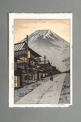 Lot 383 - SHIRO KASAMATSU (1898-1991), MT. FUJI FROM YOSHIDA