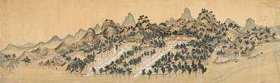 Lot 273 - ‘THE MING TOMBS’, QING DYNASTY