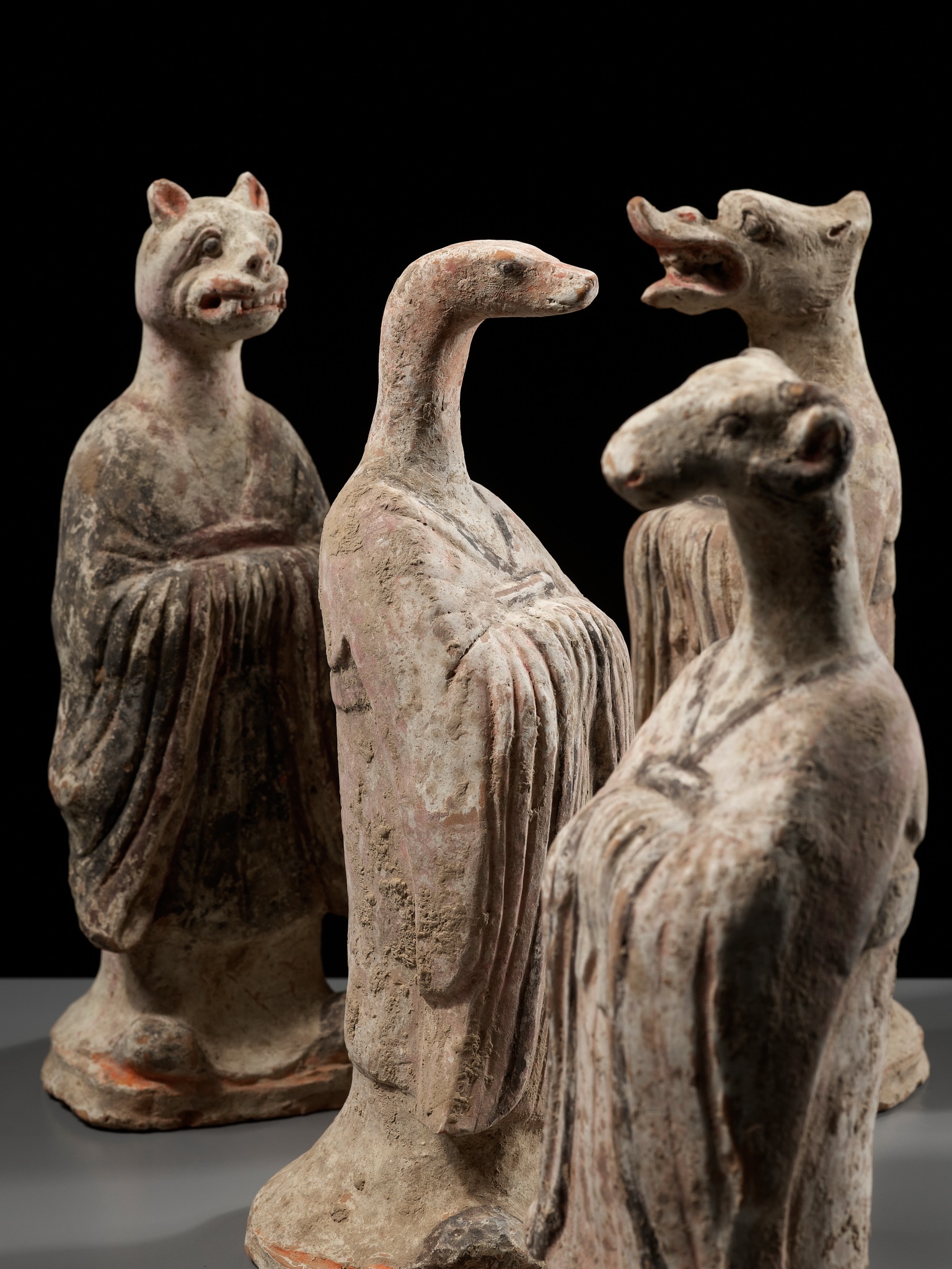 Love call : 時代の肖像 Lot 65 - A COMPLETE SET OF ANTHROPOMORPHIC ZODIAC