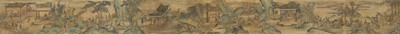 Lot 831 - AFTER QIU YING (1494-1552): ONE HUNDRED BEAUTIES