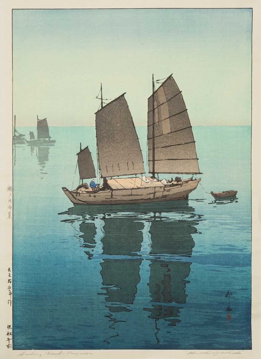 Lot 236 - HIROSHI YOSHIDA: SAILING BOATS, FORENOON