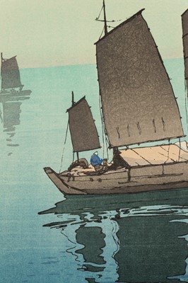 Lot 236 - HIROSHI YOSHIDA: SAILING BOATS, FORENOON