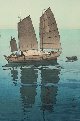 Lot 236 - HIROSHI YOSHIDA: SAILING BOATS, FORENOON