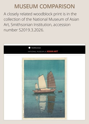 Lot 236 - HIROSHI YOSHIDA: SAILING BOATS, FORENOON