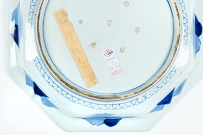 Lot 238 - A PAIR OF OCTAGONAL IMARI PORCELAIN CHARGERS, MEIJI