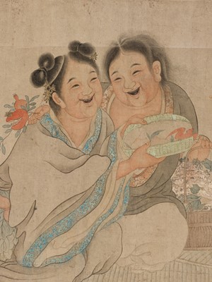 Lot 371 - XIANG WENYAN (1826-1906): ‘HEHE ERXIAN’