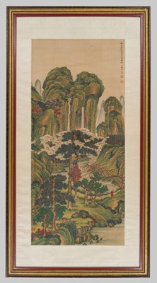 FOLLOWER OF YU ZHIDING (1647-1716): ‘SCHOLAR IN AN IMMORTAL LANDSCAPE’