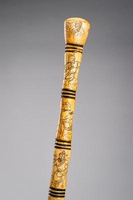A LOT WITH THREE BONE OPIUM PIPES, c. 1920s