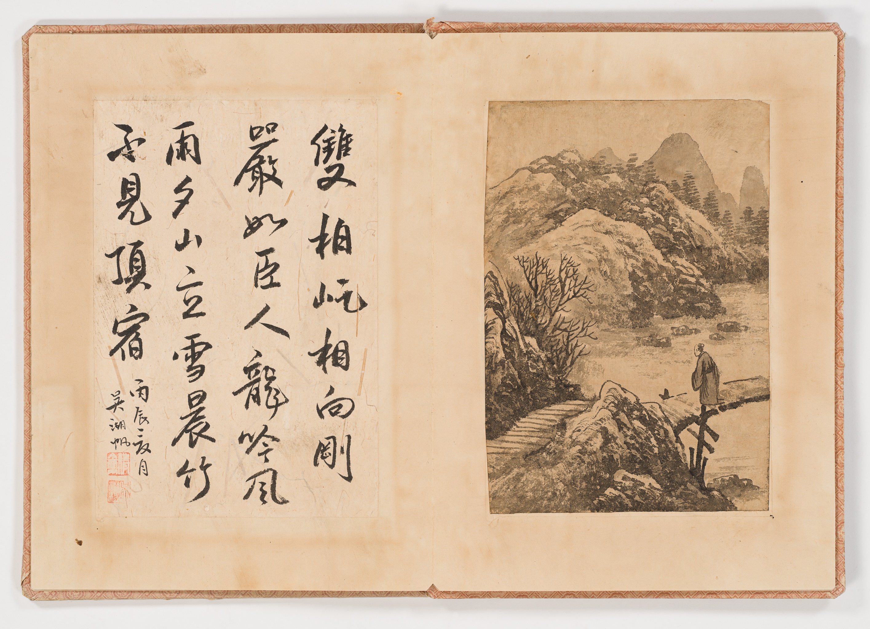 Lot 197 - A 'LANDSCAPE' ALBUM IN THE MANNER WU HUFAN