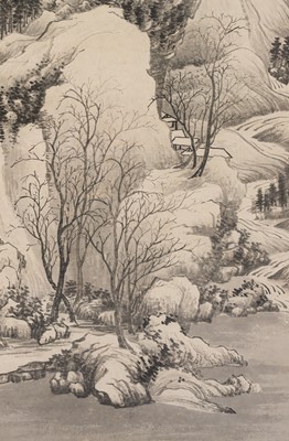 Lot 364 - HONG WU (1743-1811): ‘LANDSCAPE AFTER JURAN', DATED 1804