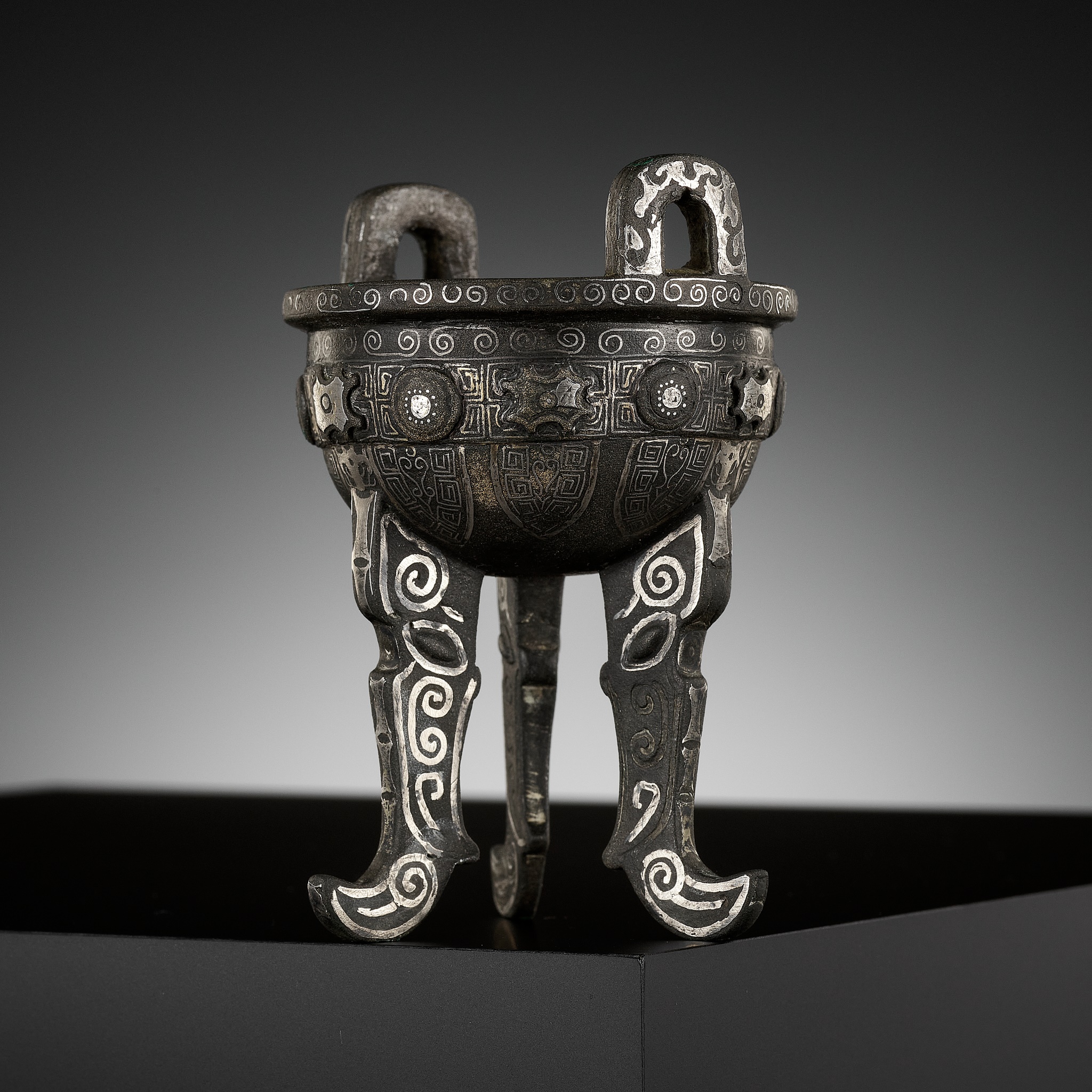 【BOHEMIAN SEOUL】SILVER PAINTING T 11TH ] SILVER PAINTING T, BLACK - bohemseo