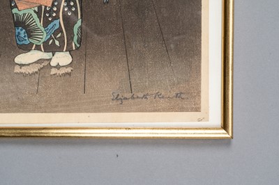 Lot 670 - ELIZABETH KEITH: A NOH ACTOR, c. 1920s