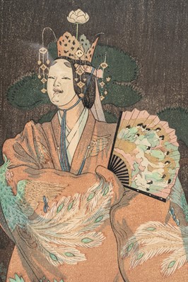 Lot 670 - ELIZABETH KEITH: A NOH ACTOR, c. 1920s
