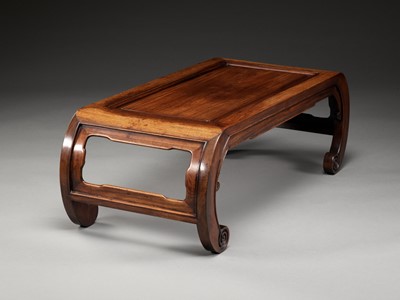 Lot 19 - A HUANGHUALI KANG TABLE, CHINA, LAST QUARTER OF THE 18TH CENTURY