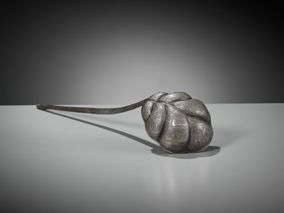 Lot 158 - A LARGE AND FINE SILVER LADLE, TANG DYNASTY