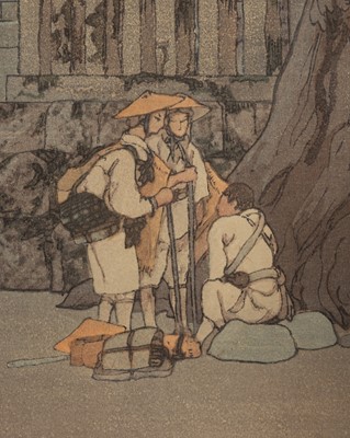 Lot 235 - HIROSHI YOSHIDA: MISTY DAY IN NIKKO