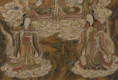 Lot 79 - ‘FUGEN BOSATSU WITH HER ATTENDANTS’