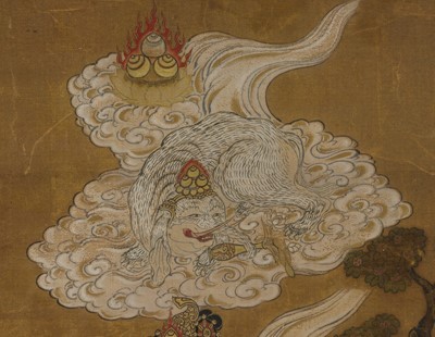 Lot 79 - ‘FUGEN BOSATSU WITH HER ATTENDANTS’