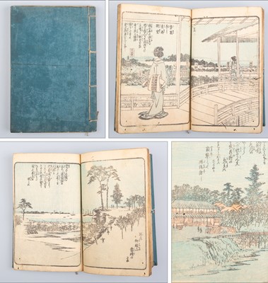 Lot 934 - UTAGAWA HIROSHIGE: SOUVENIR OF EDO, VOL. 7