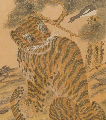 Lot 685 - ‘TIGER IN A LANDSCAPE,’ 19TH CENTURY