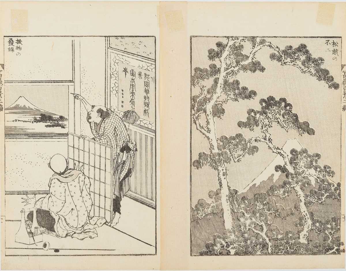 Lot 858 - KATSUSHIKA HOKUSAI: 'THE FIRST HANGING