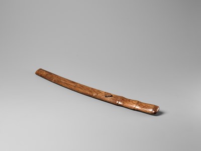 Lot 357 - SEIKO: A RARE WOOD ‘BAMBOO’ BOKUTO (DOCTOR'S SWORD)